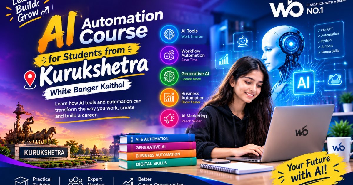 AI Automation Course for Students from Kurukshetra