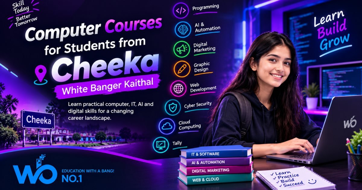 Computer Institute in Cheeka | Computer, IT & AI Course